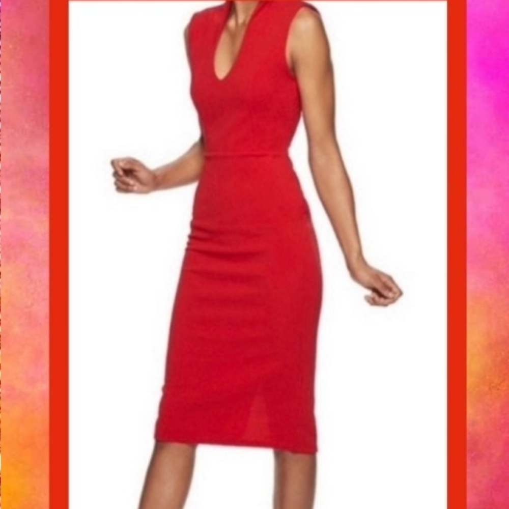 Small Red Bodycon Dress